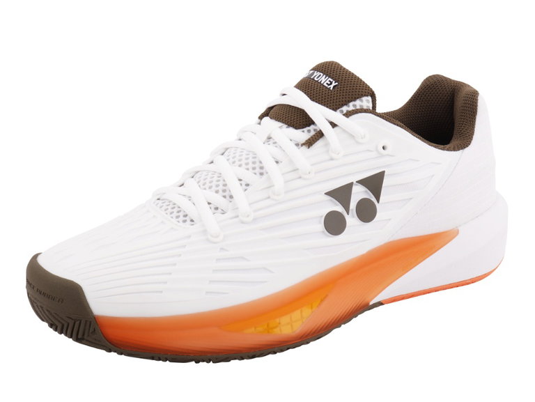 Yonex Tennisschuhe Power Cushion Eclipsion 5 Allcourt (Stabilität) 2025 weiss/braun Herren